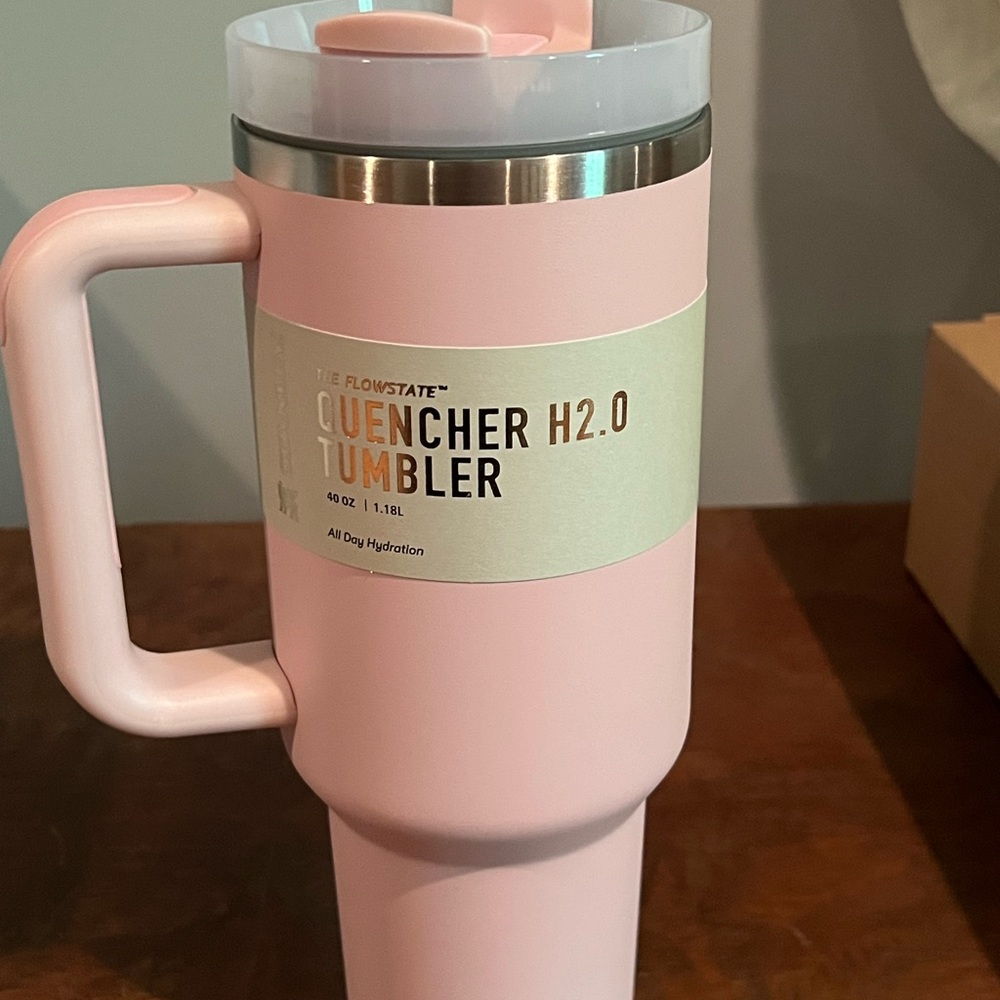 Stanley Pink Insulated Water Bottle